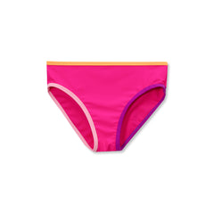 Girls Plus Chlorine Resistant Contrast Bikini Bottoms