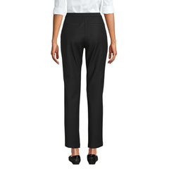 Women's High Rise Bi Stretch Pintuck Pencil Ankle Pants