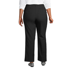 School Uniform Women's Plus Size Washable Wool Plain Comfort Trousers