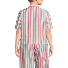Women's Plus Size Poplin Button Front Shirt