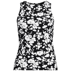 Women's Plus Size High Neck UPF 50 Sun Protection Modest Tankini Swimsuit Top