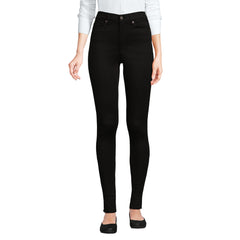 Women's Petite High Rise Stretch Denim Skinny Jeans