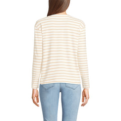Women's Long Sleeve Mariner Jersey Crewneck Tee