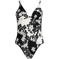 Women's Reversible V-Neck Ultra High Leg Strappy One Piece Swimsuit