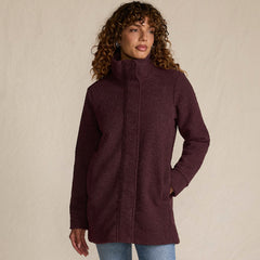 Tall Boucle Fleece Coat