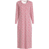 Women's Cotton Long Sleeve Midcalf Nightgown