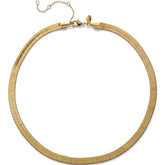 Water-Resistant Short Wide Layering Necklace