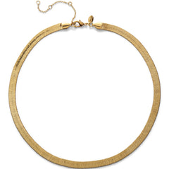 Water-Resistant Short Wide Layering Necklace