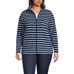 Women's Plus Size Anyweather Fleece Full Zip Print Jacket