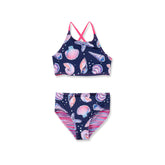 Girls Chlorine Resistant Reversible X-back Bikini Swim Set