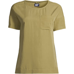 Women's Tall Rayon Short Sleeve Tee