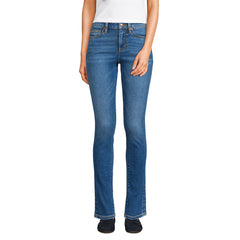 Women's Petite Recover Denim Mid Rise Slim Leg Jeans