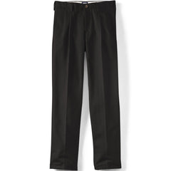Men's Long No Iron Comfort Waist Traditional Fit Pleated Front Chino Pant