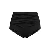 Women's Plus Size Tummy Control Retro High Waisted Bikini Swim Bottoms