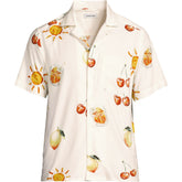 Men's Big and Tall Short Sleeve Hawaiian Camp Collar Shirt