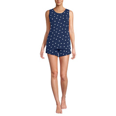 Women's Cooling 3 Piece Pajama Set - Robe Tank and Shorts
