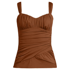 Women's Slender Lite Sweetheart Shirred Tankini