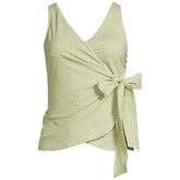 Women's DD-Cup Side Tie Tankini Top