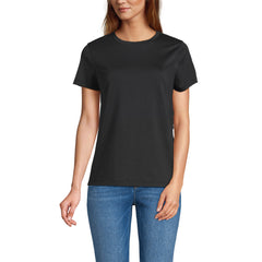 Women's Supima Jersey Short Sleeve Relaxed Tee Shirt