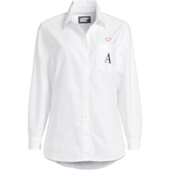 Women's Embroidered Oxford Shirt