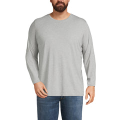 Men's Big Long Sleeve Cotton Supima Tee