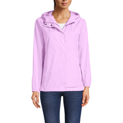 Women's Tall Packable Water Resistant UPF 50 Windbreaker Jacket