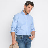 Men's Big and Tall No Iron Supima Cotton Oxford Dress Shirt