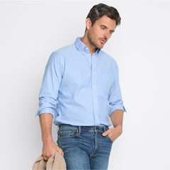 Men's Big and Tall No Iron Supima Cotton Oxford Dress Shirt