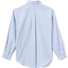 Boys Long Sleeve No Iron Pinpoint Dress Shirt