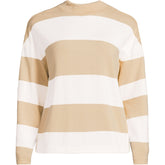 Women's Plus Size Long Sleeve Mariner Mock Neck