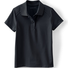 Girls Short Sleeve Feminine Fit Rapid Dry Polo Shirt