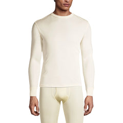 Men's Silk Long Underwear Crew Neck