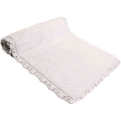 Chesapeake Crochet Cotton Anti Skid Bath Runner