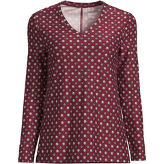 Women's Long Sleeve Performance V-Neck Top