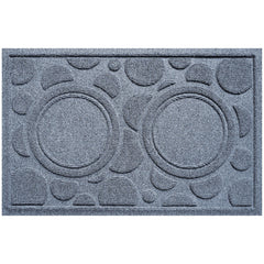 Matterly Waterhog Dots Dog Bowl Mat