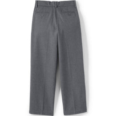 Boys Plain Front Dress Pants