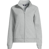 Women's Plus Size Serious Sweats Full Zip Mock Neck Sweatshirt