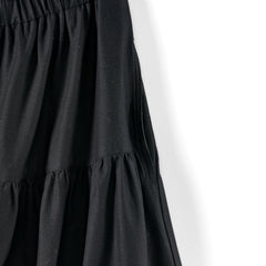 Women's Plus Size Tiered Cotton Poplin Eyelet Maxi Dress