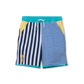 Boys Husky Chlorine Resistant Stretch Hydroliner Sport Swim Trunks