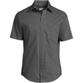 School Uniform Men's Big Ripstop Short Sleeve Utility Work Shirt