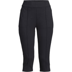 Women's Petite Starfish High Rise Pintuck Capri Pants