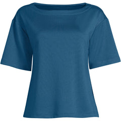 Women's Ponte Elbow Sleeve Shirt