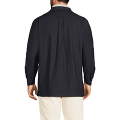 Men's Big Lined Waffle Shirt Jacket
