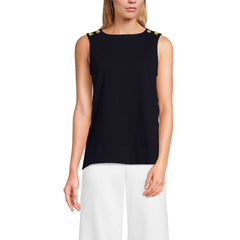 Women's Mariner Button Shoulder Tank