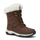 Women's Wide Width Expedition Trail Waterproof Lace Up Snow Boots