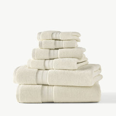 Blue Loom Liam Odor Resistant Cotton 6 Piece Bath Towel Set