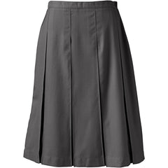 Women's Box Pleat Skirt Below the Knee