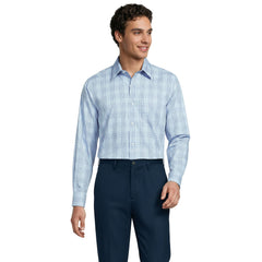 Men's No Iron Supima Cotton Pinpoint Buttondown Collar Dress Shirt