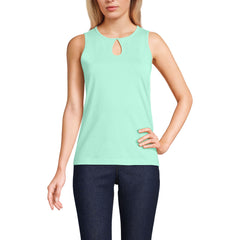 Women's Supima Keyhole Tank