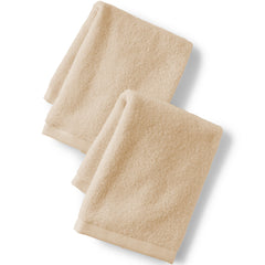 Quick-Dry Cotton 2-Piece Washcloth Set